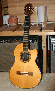 Gibson 1991 Chet Atkins CE acoustic bass Guitar Free Shipping w/HC