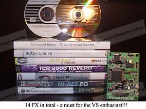 Roland VS8F-3 card maxed out with 14 plug-ins    VS-2480 VS-2400 VS-2000