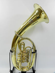 Baritone HORN Saxhorn Klingenthal 4 flaps After a completely renovated Photo 68