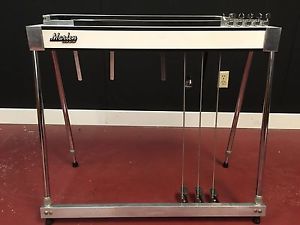 Marlen 70s White Pedal Steel Guitar w/ Case