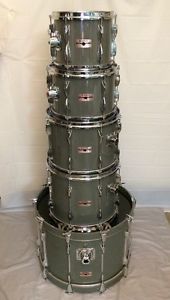 Vintage Yamaha Recording Custom Drum Set - "Quartz Grey" - Rare