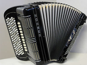 Knopf Akkordeon Hohner Morino Artiste XI N, B-Griff, 5-chörig, mit Casotto, Top!
