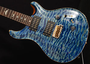 New Paul Reed Smith PRS Wood Library Custom 24-08 Guitar! River Blue