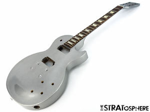 2016 Gibson USA Les Paul Studio T BODY + NECK Project American Silver Pearl