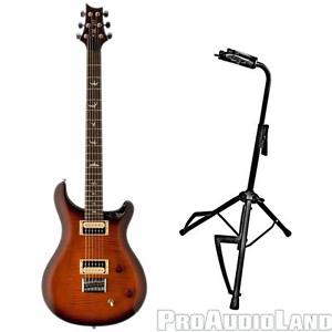 PRS SE 277 Baritone Guitar Tobacco Sunburst w/ Gig Bag Goby Labs Universal Stand