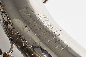 1910 Adolphe Sax Tenor Saxophone Fully Restored, Video
