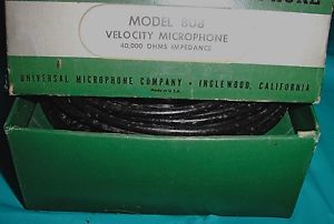 Vintage Velocity (Ribbon) Microphone "By:Universal"