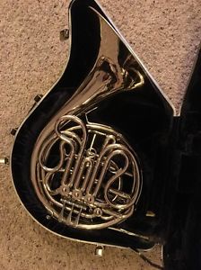 Conn Model 8D Silver Double French Horn PLEASE READ