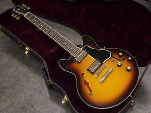 2009 Gibson Custom Shop ES-339 Vintage Sunburst Electric Semi-Hollow Guitar OHSC