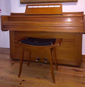BIRTHDAY SALE Unique Scandinavian Design Kemble Harrods Upright Piano
