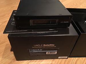 UNIVERSAL AUDIO UAD-2 SATELLITE THUNDERBOLT QUAD CORE Excellent Condition