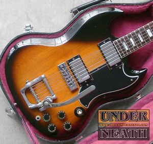 Gibson 1976 SG Standard Factory Bigsby Electric Free Shipping
