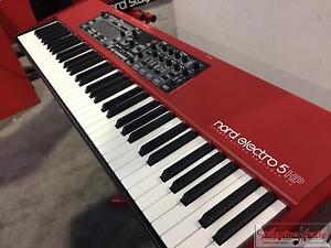 Nord Electro 5 HP 73-key Hammer-action Synthesizer Piano w/USB, MIDI, OLED *BRAN