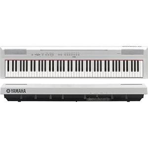 YAMAHA P115WH P115-WH BIANCO PIANO PIANOFORTE DIGITALE 88 TASTI PORTATILE
