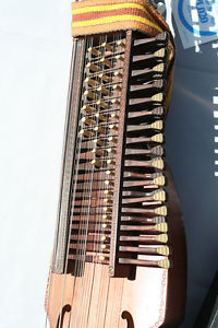 Nyckelharpa with bow, case, plus...