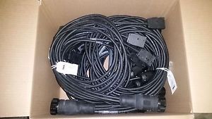 Lot of 7 New Socapex to Stage-Pin Break-outs for Stage Lighting & Production Use