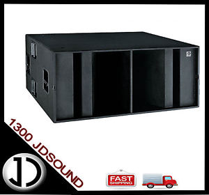 BS1000 dual 18" 1400Watts RMS passive bandpass subwoofer NEW