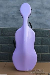 4/4 Cello Case Hard case Carbon Fiber Strong Light 3.6kg Light Blue bag