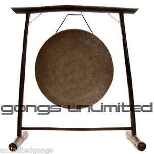 26" Mother Tesla Gong on the Vietnamese Bamboo Gong Stand with Mallet