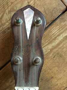 Dallas Type E / D Ukulele George Formby Signature Vintage, Antique, Uke, Help!