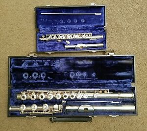 Gemeinhardts, M3 Solid Silver Head Flute and 4SP Piccolo, Valued $1,450- $1,500!