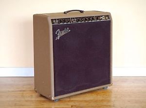 1962 Fender Concert Vintage Brownface Tube Amplifier 4x10 6G12 Circuit, Pre-CBS