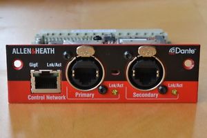 Allen & Heath Dante card for iLive, GLD, dLive