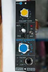 CAPI VP312DI preamp with DI, API console style series 500