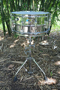 BONHAM ERA! 70's LUDWIG 6-1/2X14 SUPRAPHONIC 402 LUDWIG 1 OWNER SNARE DRUM! V402