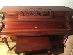 KRAKAUER BROTHERS UPRIGHT CONSOLE PIANO 09 .29.1960
