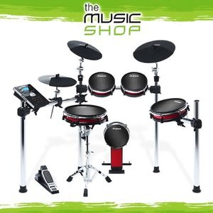 New Alesis Crimson 5 Piece Electronic Drum Kit with Mesh Heads - Drum Set