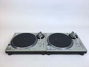 Technics SL-1200 MK3D PAIR Turntables in good condition