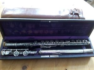 vintage flute LL Lebret Paris 1900