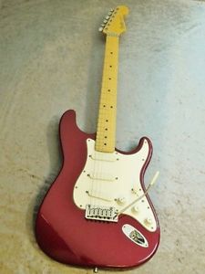 Fender USA '91 Stratocaster Plus Midnight Wine F/S Guitar from Japan #E923