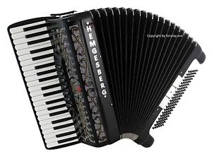 Akkordeon Hemgesberg 41/120/7/3/III, Midi & Mikrofone, Made in Italy