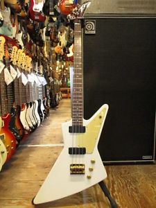 Epiphone Limited Edition Korina Explorer White Used Electric Bass Guitar Japan