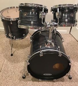 Tama Starclassic Performer Birch Charcoal Silk Drum Set, 18" Bass, Made In Japan
