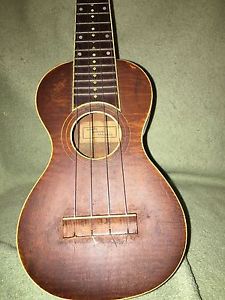 VINTAGE Oscar Schmidt 1920's HAWAIAN KOA UKULELE BEAUTIFUL Look and Tone!