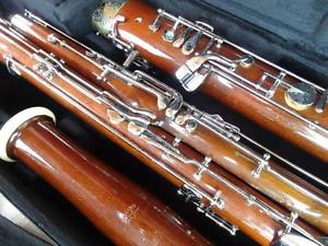 Fox Renard Model 222 Wood Bassoon, Overhauled & Adjusted, + new Protec Case