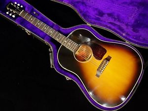 Gibson Early J-45 Vintage Sunburst w/hard case Free shipping Guiter Bass #X900
