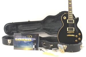 Gibson Les Paul Classic 1960 RI Electric Guitar - Ebony w/ OHSC - USA