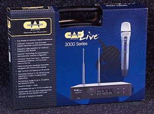 CAD Audio CADLive WX3000 Series Handheld Wireless System -NEW w/REBATE