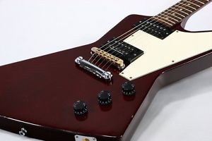 Gibson USA Explorer 76 Cherry MOD Used Guitar Free Shipping from Japan #g553