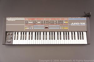 Roland Juno-106 juno106 Perfect Working Serial# 5809**