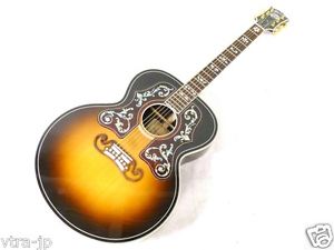 *EX* Gibson sj 200 bob dylan acoustic guitar 146 w/Hard case