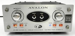 Avalon U5 Mono Instrumenten-DI Preamp OVP Top-Zustand + GEWÄHR