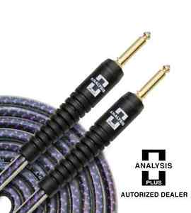 Analysis Plus  Pro Oval Studio Instrument Cable with Straight Silent Plugs 30ft
