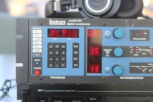 LEXICON model 200 digital reverberator reverb