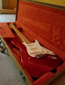 Fender Eric Clapton stratocaster electric guitar torino red w/ tremolo