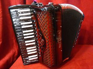 NEW Beltuna Piano Accordion Studio IV Paduk LMMH 37 96 Made in Italy